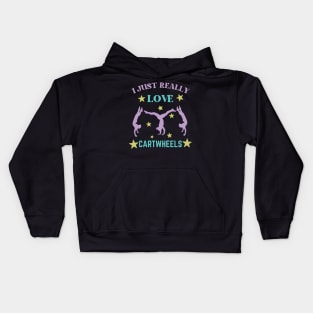 I Just Really Love Cartwheel Kids Hoodie